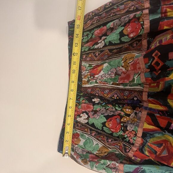 Vintage Soft Surroundings Mixed Medium Maxi Skirt Boho Fairy Whimsical Large - Picture 7 of 8